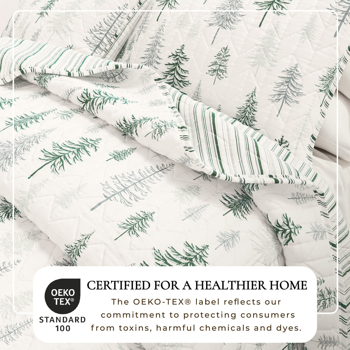 Rustic Woodland Landscape Reversible Quilt Set – Matthew Collection – view 20