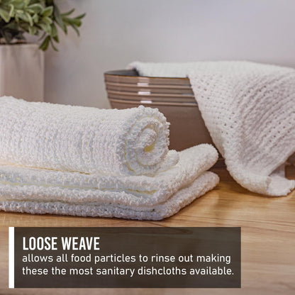 100% Cotton Open-Weave Dishcloths, 11 x 11 Inch, Set of 4 – view 7