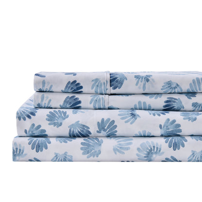 Coastal Printed Microfiber Sheet Set – Newport Collection – view 45