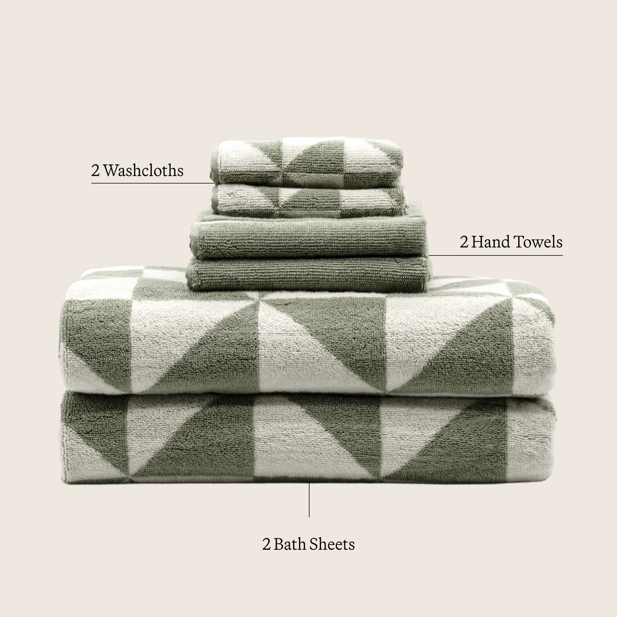 Deia Australian Cotton Bath Towels, 600 GSM Plush Towels and Sets – view 40