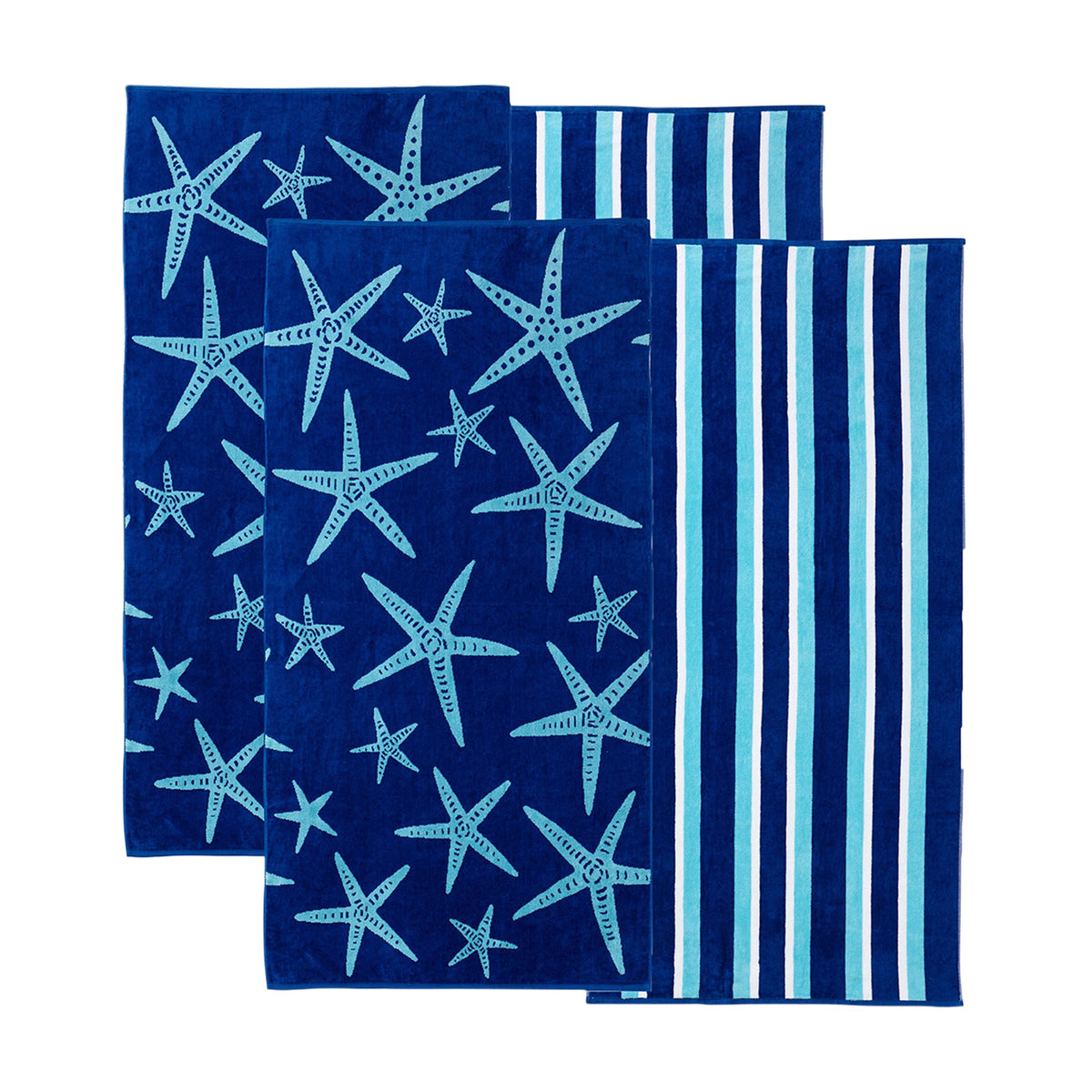 Maui Collection Cotton Velour Beach Towels, 30 x 60 Inch 2 or 4 Pack – view 132
