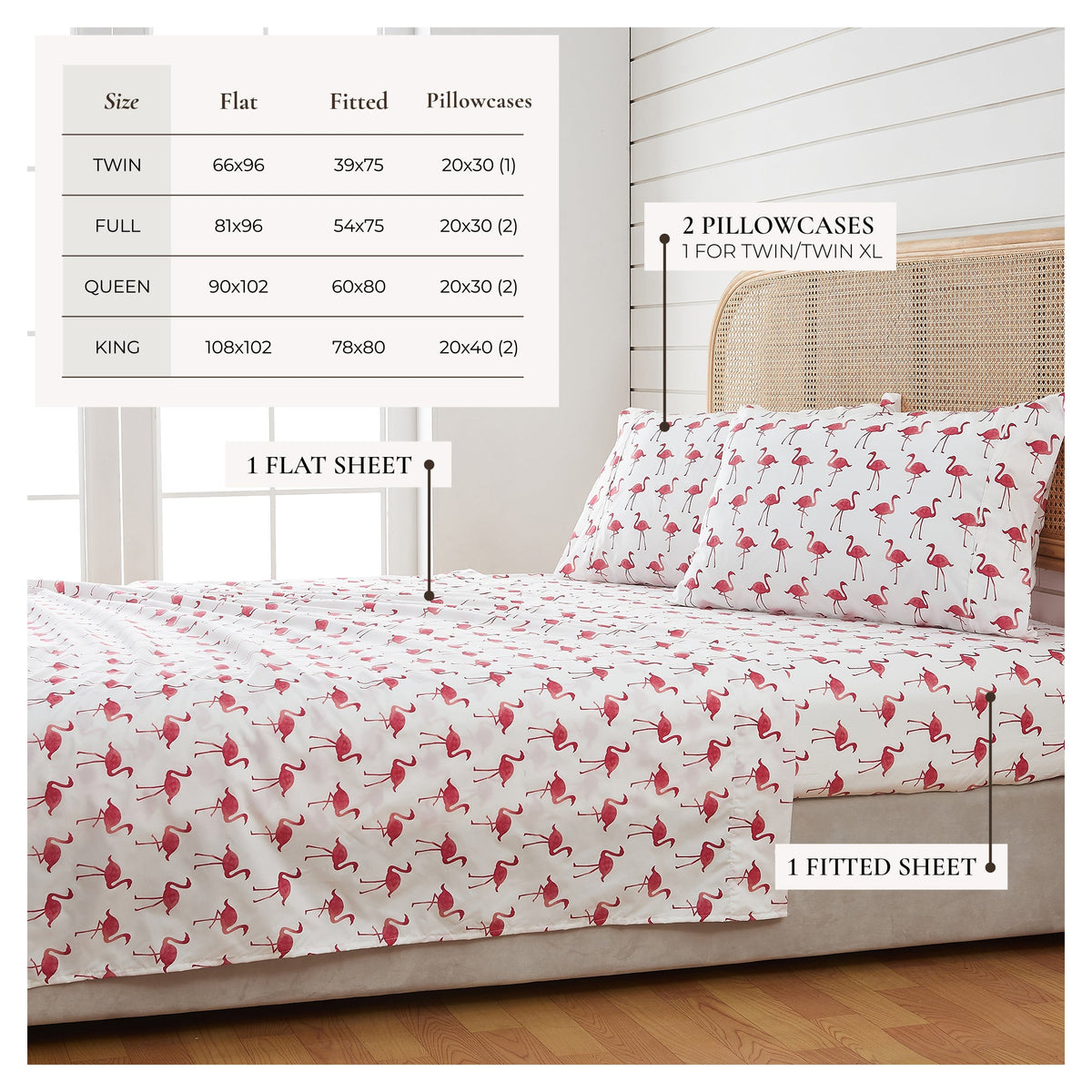 Coastal Printed Microfiber Sheet Set – Newport Collection – view 19