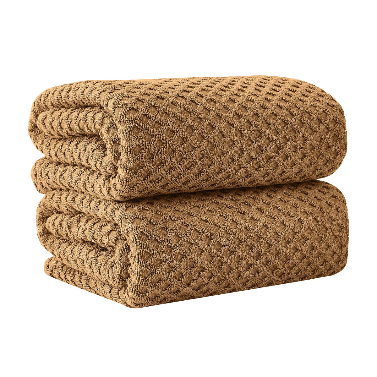 Cotton Diamond Waffle Weave Bath Towel Set – Grayson Collection – view 219