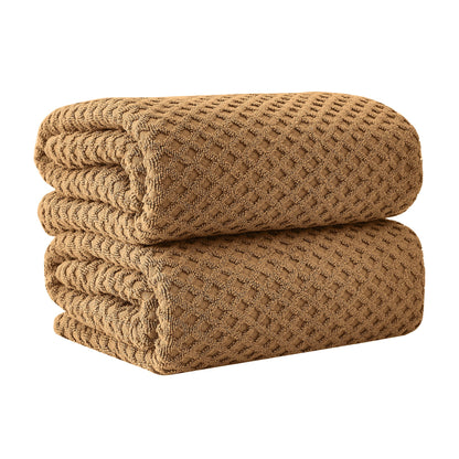 Cotton Diamond Waffle Weave Bath Towel Set – Grayson Collection – view 219