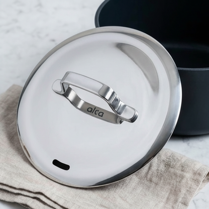 2-Quart Ceramic Nonstick Saucepan with Stainless Steel Lid – view 3