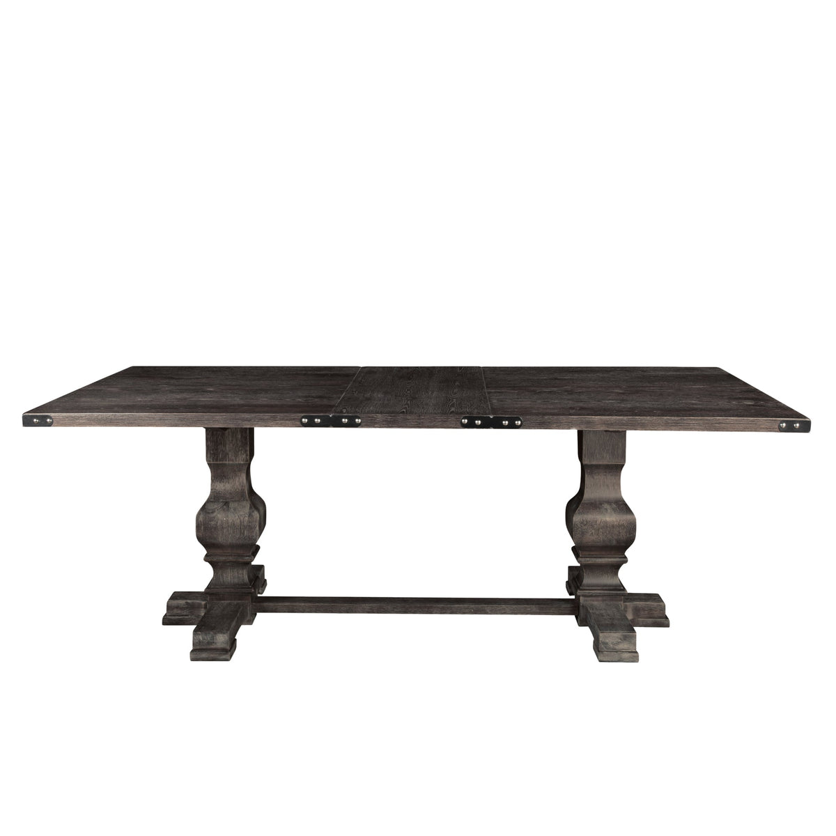 Manchester Updated Traditional Dining Table, Charcoal – view 4