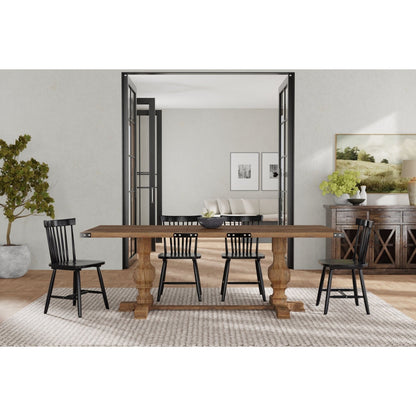 Manchester Dining Table with Natural Finish