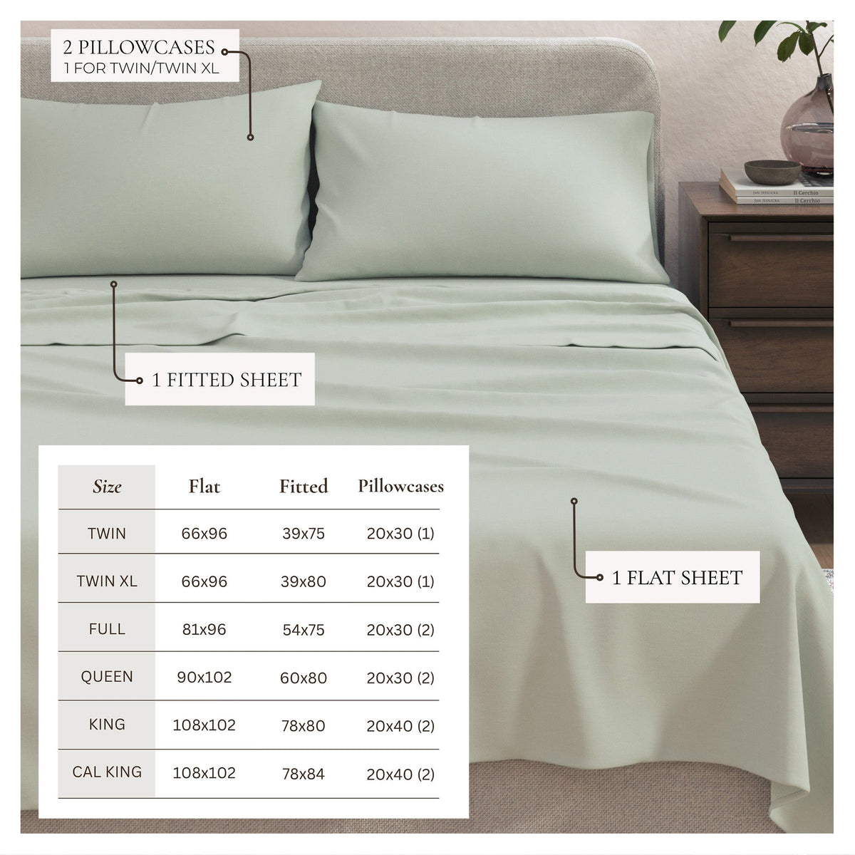 Heathered Jersey Knit Sheet Set – Carmen Collection – view 108