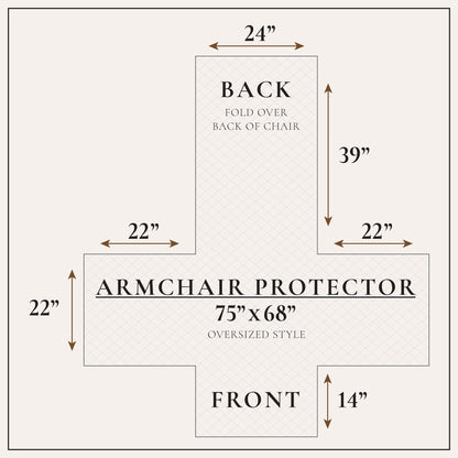 Reversible Patchwork Furniture Protector – Langdon Collection Sofa Cover – view 27
