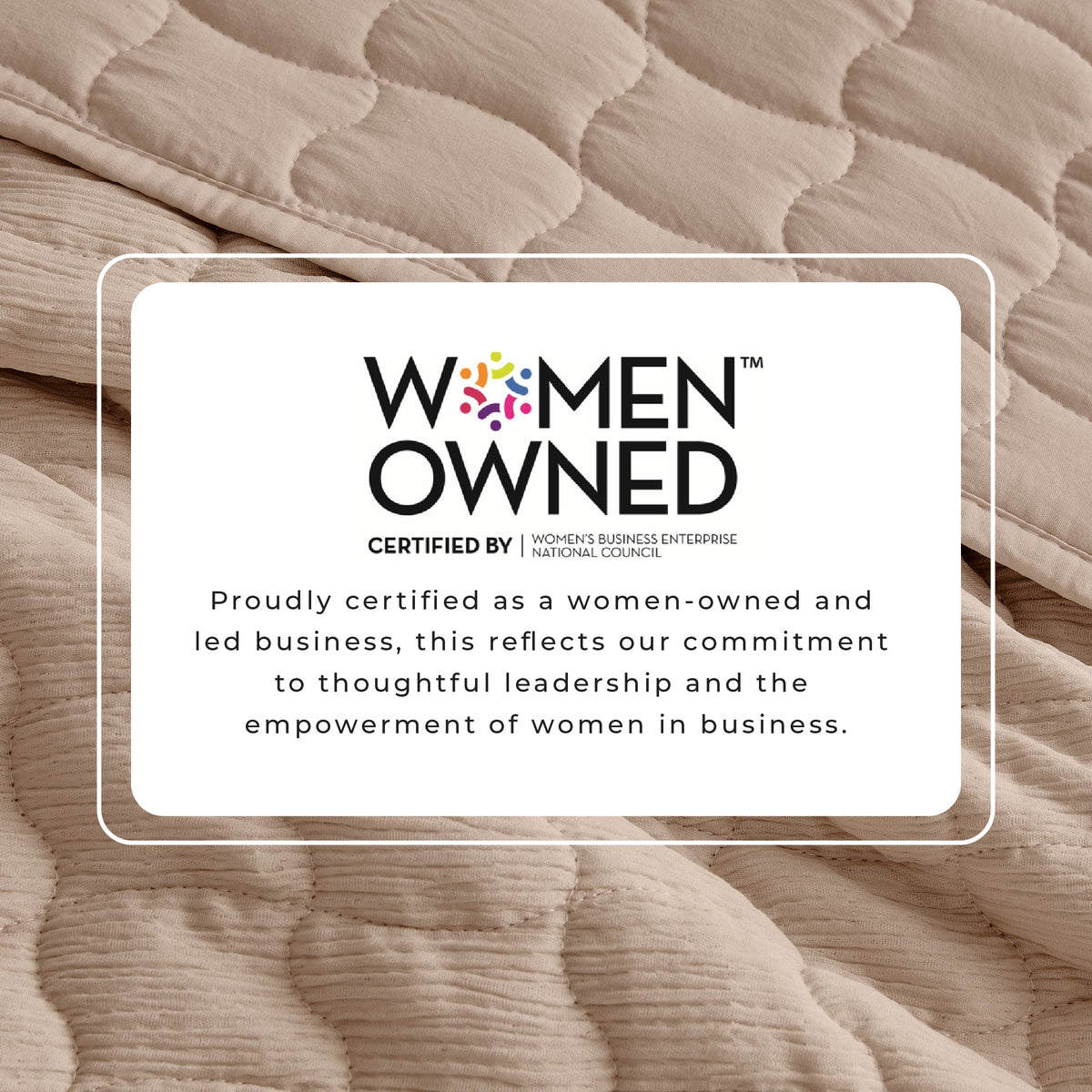 Gauze-Like Wave Stitch Quilt Set with Shams in White or Bone – view 11