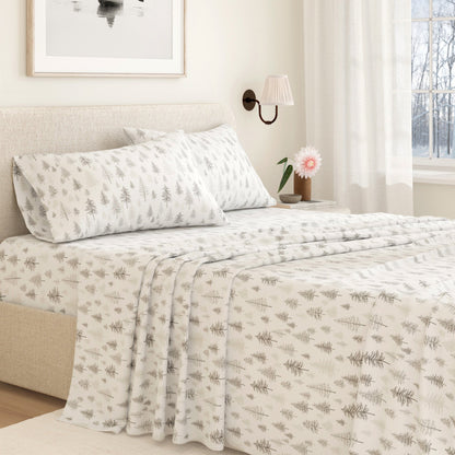 Turkish Cotton Flannel Sheet Set – Stratton Collection – view 16