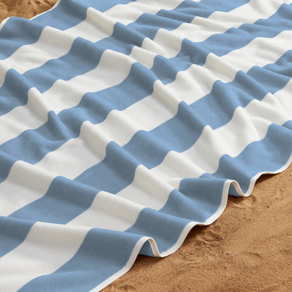 Pastel Striped Cabana Beach Towel – Edgartown Collection – view 134