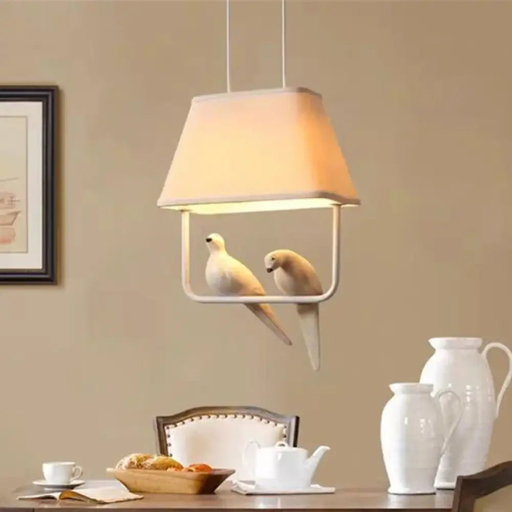 Modern Bird Pendant Light with Birdcage Design, 1 to 4 Birds – view 8