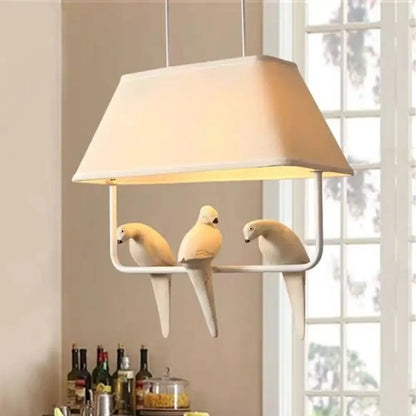Modern Bird Pendant Light with Birdcage Design, 1 to 4 Birds – view 9