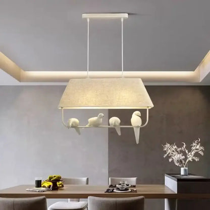 Modern Bird Pendant Light with Birdcage Design, 1 to 4 Birds – view 10