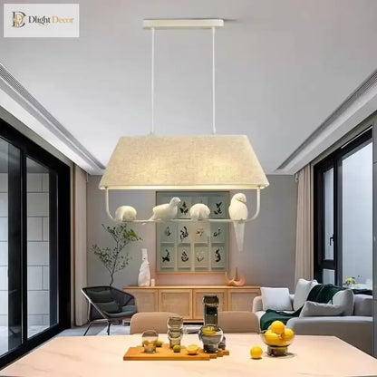 Modern Bird Pendant Light with Birdcage Design, 1 to 4 Birds – view 4