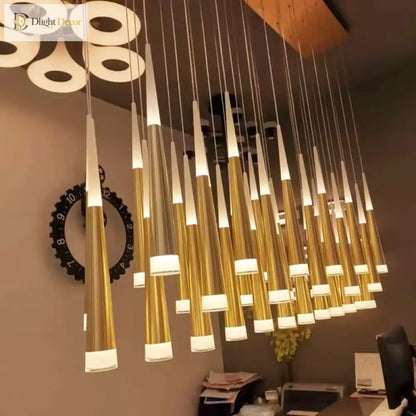 Modern Multi-Head Pendant Light for Dining Room in Five Finishes – view 5