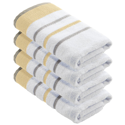 Decorative Cotton Stripe Bath Towel Set – Noelle Collection – view 71
