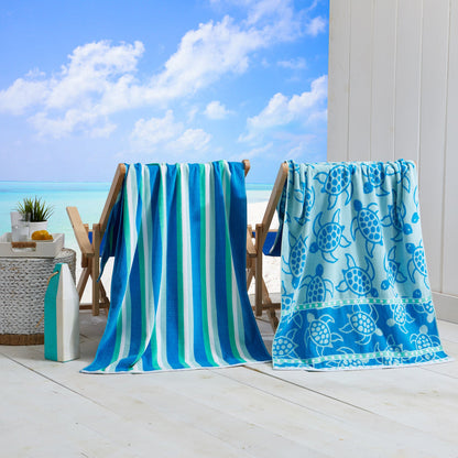 Maui Collection Cotton Velour Beach Towels, 30 x 60 Inch 2 or 4 Pack – view 43