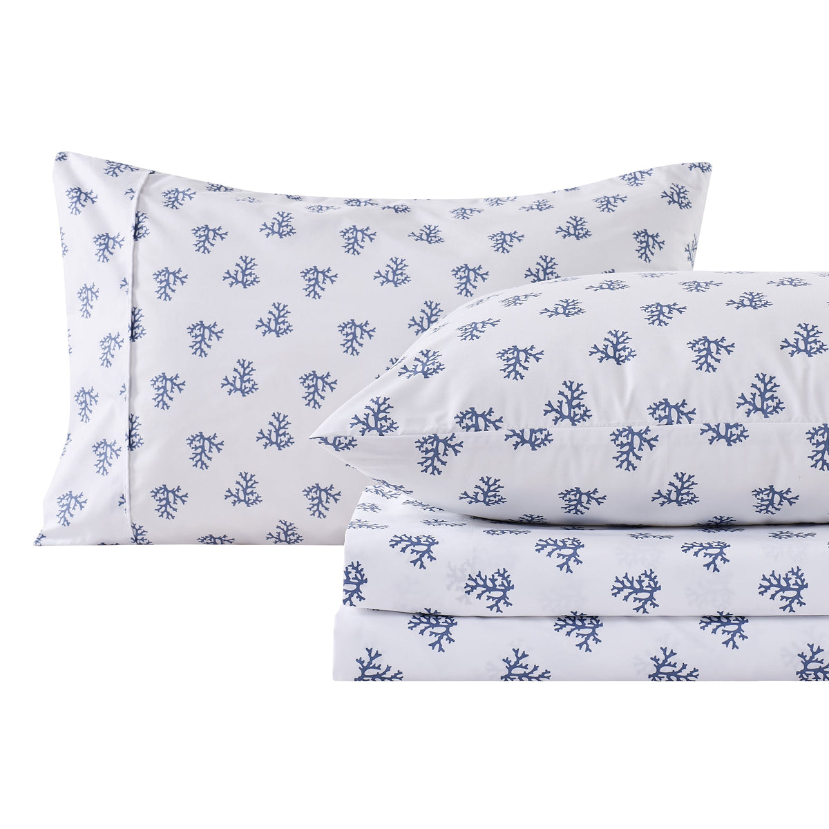 Coastal Printed Microfiber Sheet Set – Newport Collection – view 52