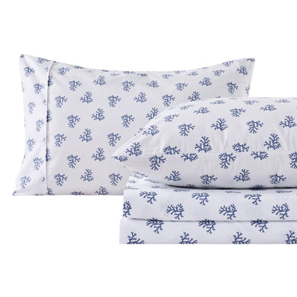 Coastal Printed Microfiber Sheet Set – Newport Collection – view 52