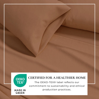 Solid Cotton Flannel Sheet Set – Nordic Collection – view 46