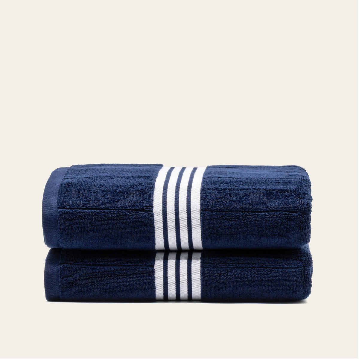 Nautilus Australian Cotton Striped Bath Towels, 600 GSM Towels and Sets – view 16
