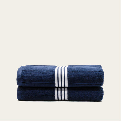 Nautilus Australian Cotton Striped Bath Towels, 600 GSM Towels and Sets – view 18