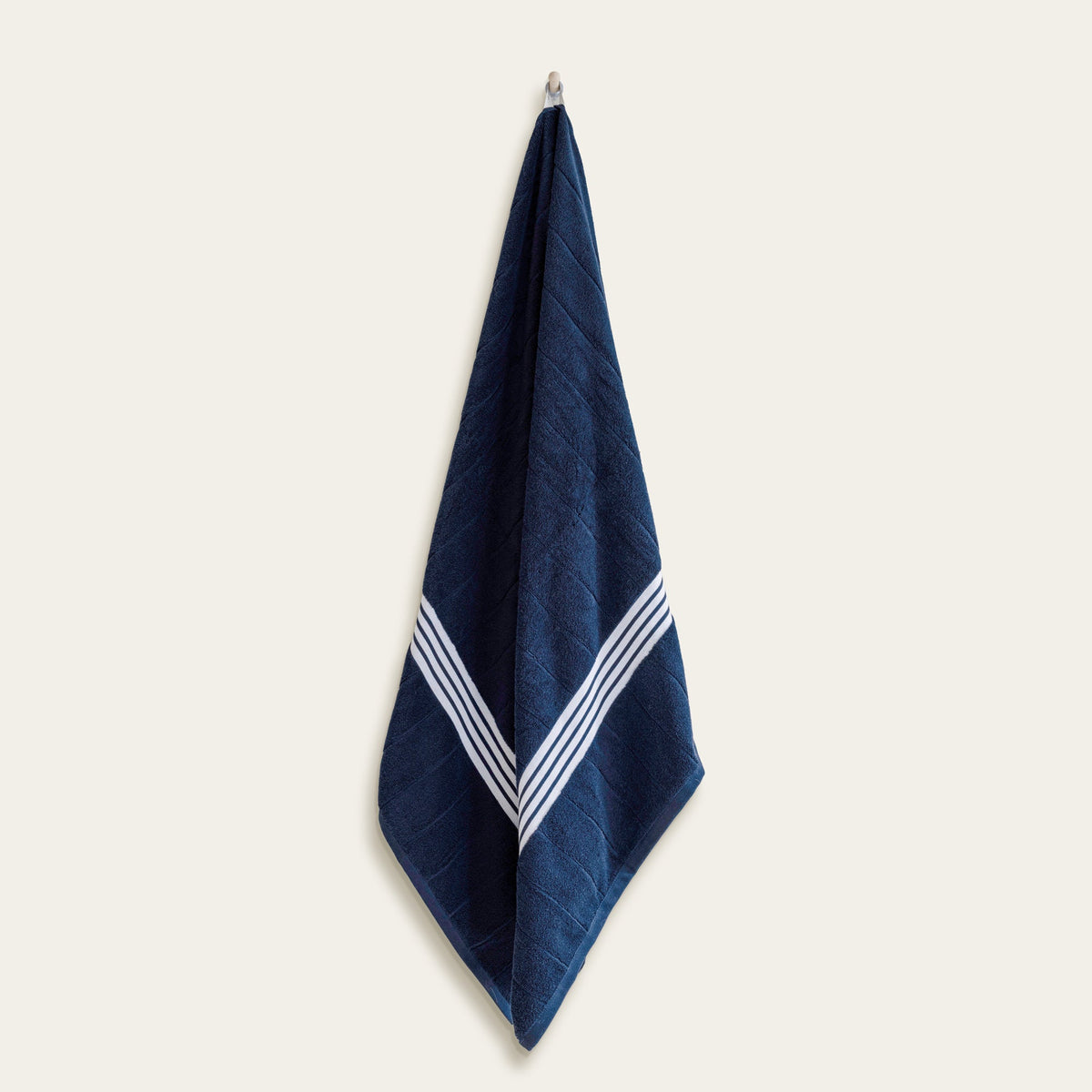 Nautilus Australian Cotton Striped Bath Towels, 600 GSM Towels and Sets – view 37