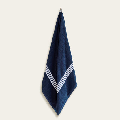 Nautilus Australian Cotton Striped Bath Towels, 600 GSM Towels and Sets – view 37