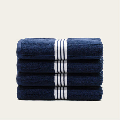 Nautilus Australian Cotton Striped Bath Towels, 600 GSM Towels and Sets – view 4