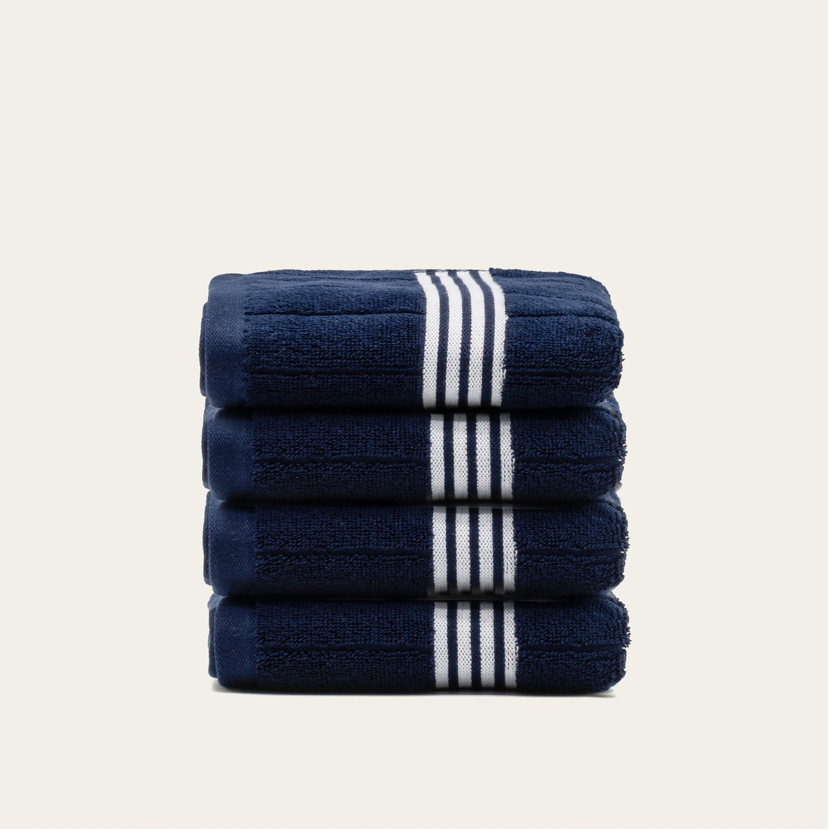 Nautilus Australian Cotton Striped Bath Towels, 600 GSM Towels and Sets – view 5