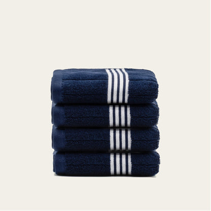 Nautilus Australian Cotton Striped Bath Towels, 600 GSM Towels and Sets – view 5