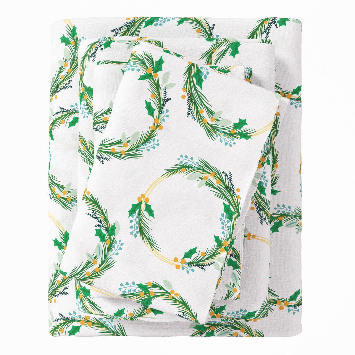 Turkish Cotton Flannel Sheet Set – Lakeview Collection – view 64