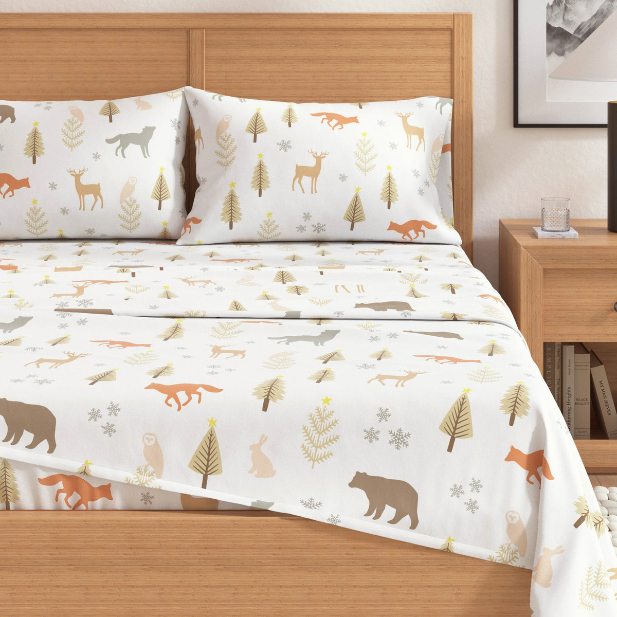 Turkish Cotton Flannel Sheet Set – Stratton Collection – view 67