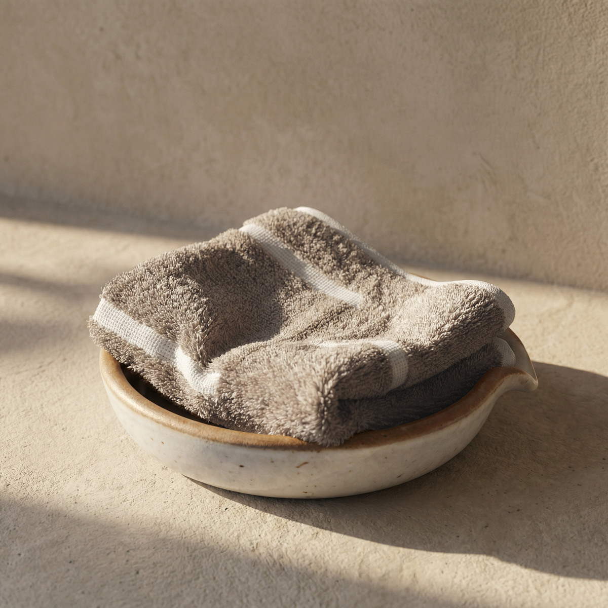 Sorrel Australian Cotton Towels, Plush 600 GSM with Geometric Accents – view 18