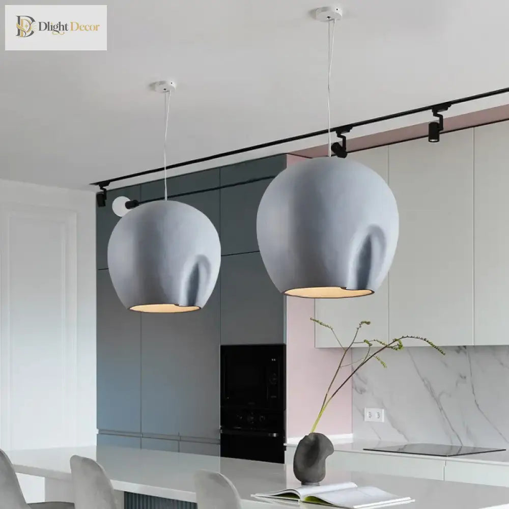Nordic Minimalist Wabi-Sabi Art Pendant Light for Bedroom – view 6
