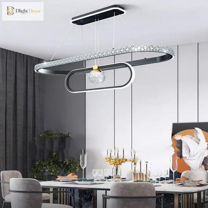 Nordic Signature Black Chandelier for Dining Room with Dimming – view 2