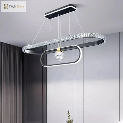 Nordic Signature Black Chandelier for Dining Room with Dimming – view 4
