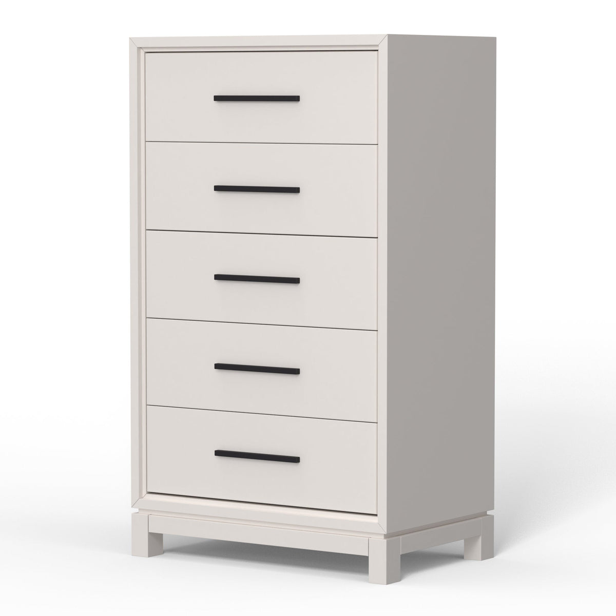 Nova 5-Drawer Chest with Bronze Hardware and Dovetail Drawers – view 9