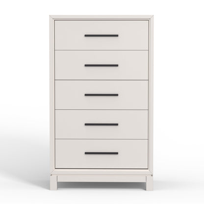Nova 5-Drawer Chest with Bronze Hardware and Dovetail Drawers – view 8