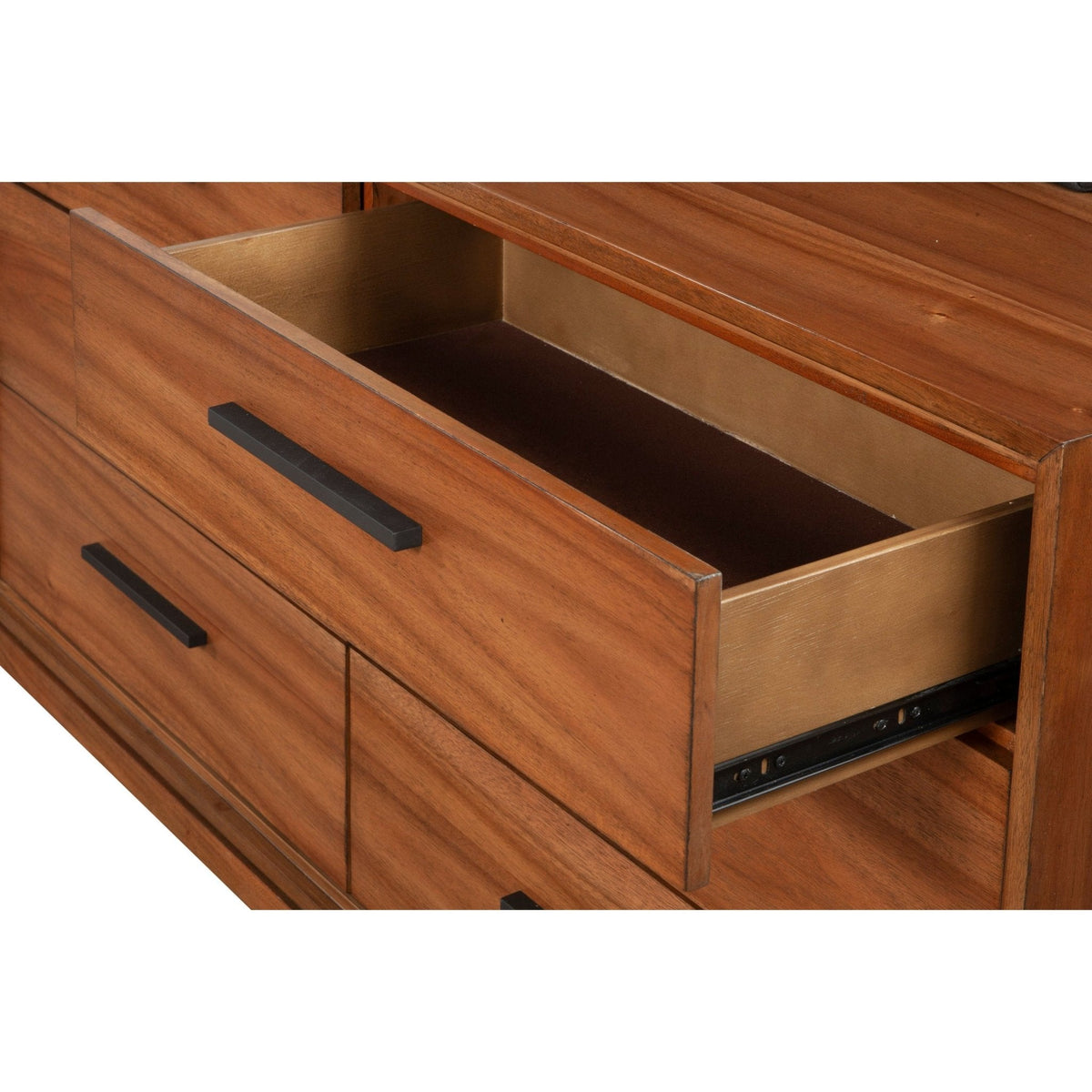 Nova 6-Drawer Dresser with Bronze Hardware and Dovetail Drawers – view 5