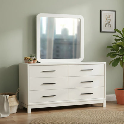 Nova Dresser and Mirror: Elegant Storage with Integrated Reflection