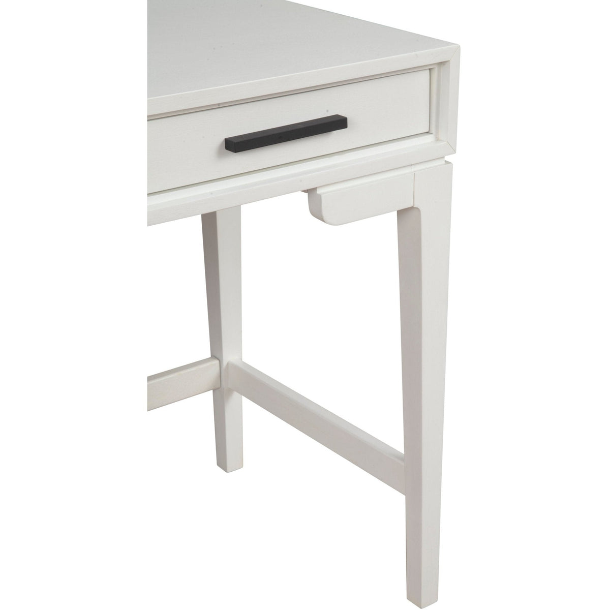 Nova Mini Desk with 2 Drawers and Bronze Hardware – view 4