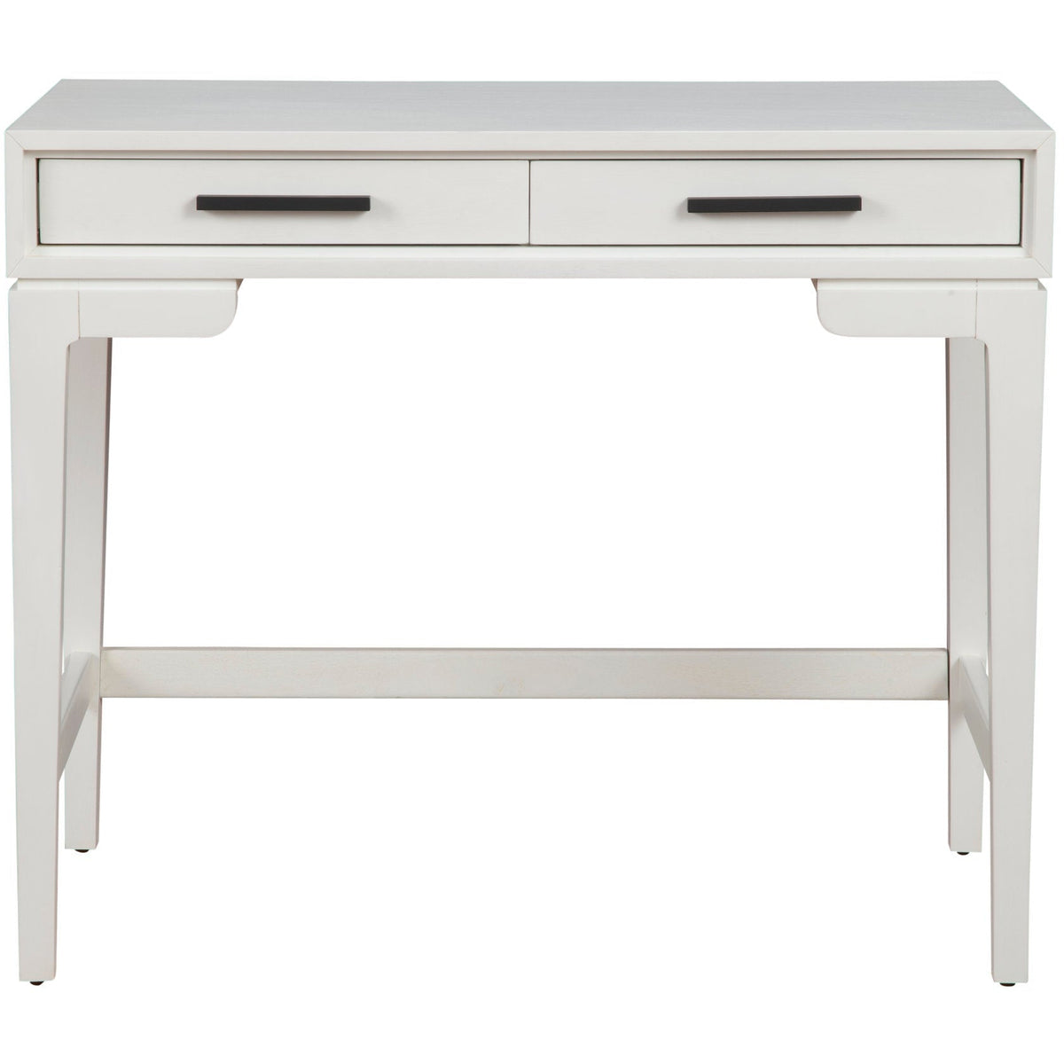 Nova Mini Desk with 2 Drawers and Bronze Hardware – view 2