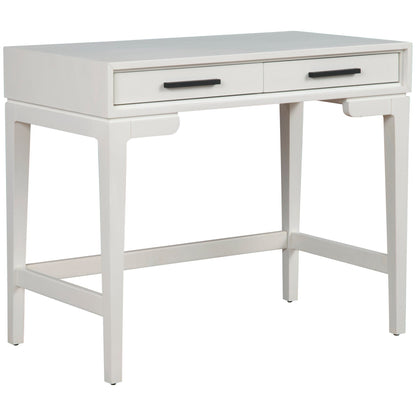 Nova Mini Desk with 2 Drawers and Bronze Hardware – view 3