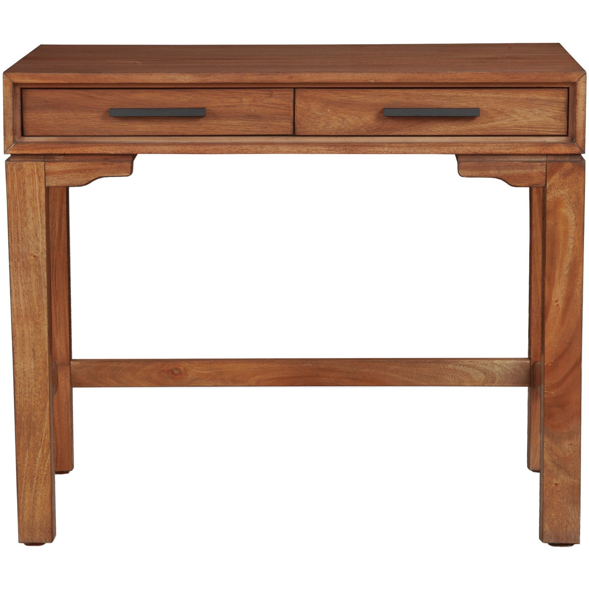 Nova Mini Desk with 2 Drawers and Bronze Hardware – view 11