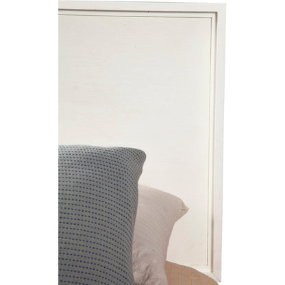 Nova Platform Bed in Chalk White with 12-Slat Support – view 6