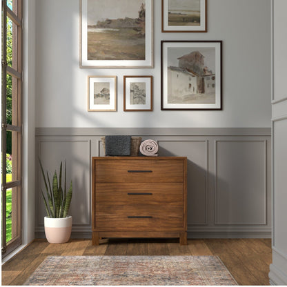 Nova Small Accent Chest with Three Storage Drawers