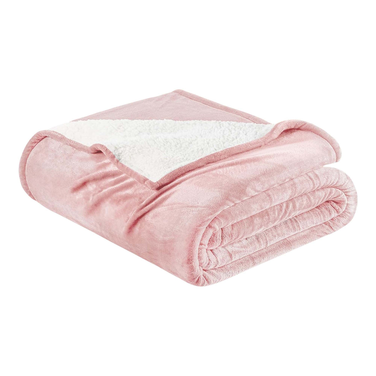Sherpa Fleece Collection Velvet Plush Sherpa Bed Blanket, Reversible – view 16